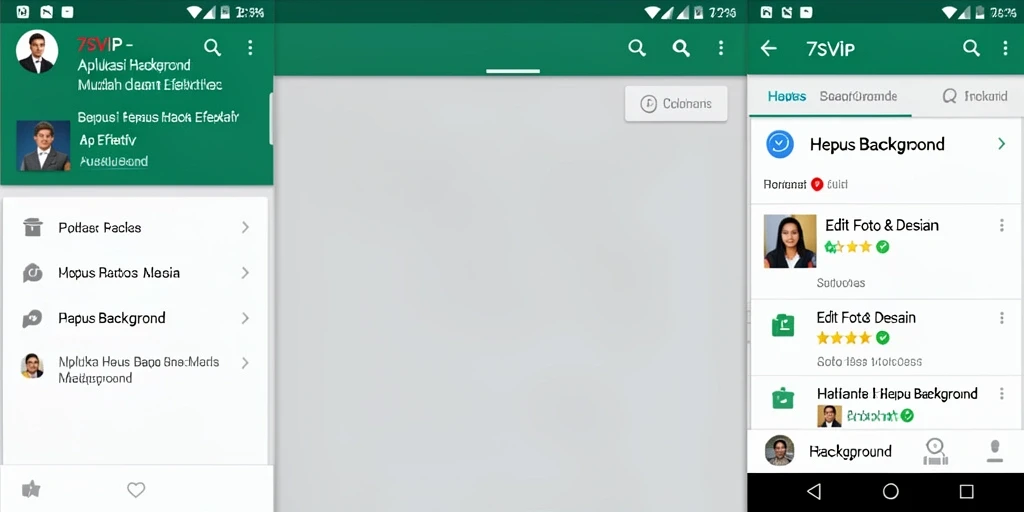 Screenshot utama 7SVIP menunjukkan antarmuka penghapus latar belakang yang intuitif.