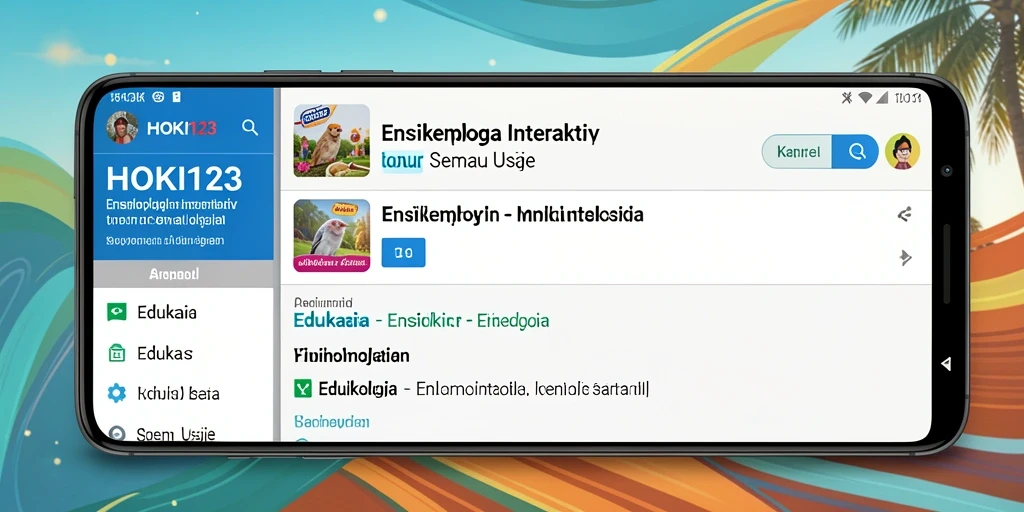 Antarmuka HOKI123 yang informatif dan mudah digunakan.