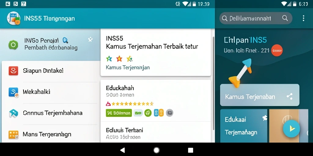 Antarmuka pengguna INS55 yang intuitif dan mudah digunakan.