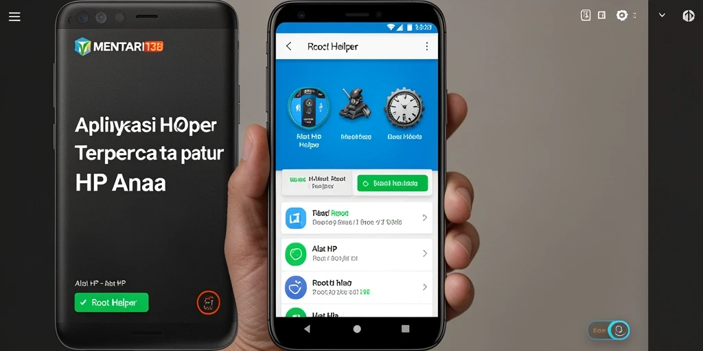 Tampilan antarmuka MENTARI138 yang ramah pengguna untuk rooting perangkat.