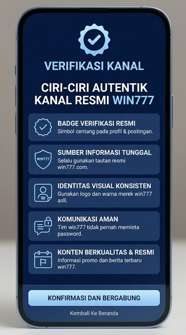 Kanal Resmi Win777 untuk Pengguna Android Indonesia